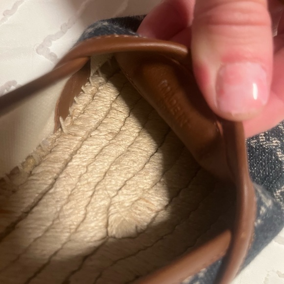 Women's Pilar GG Print Jacquard Espadrille Flats size 8 - Picture 12 of 14